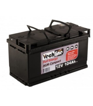 Vechline - Batterie AGM 104 Ah