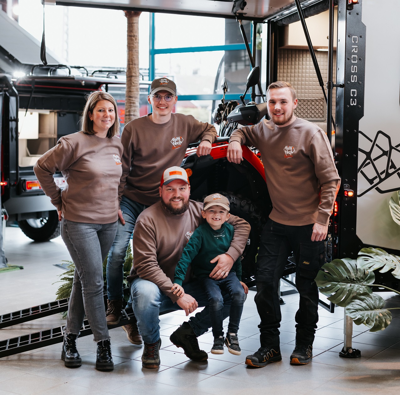 BJM’TECH LOISIRS Caravanes Minivan Tente de toit Camping