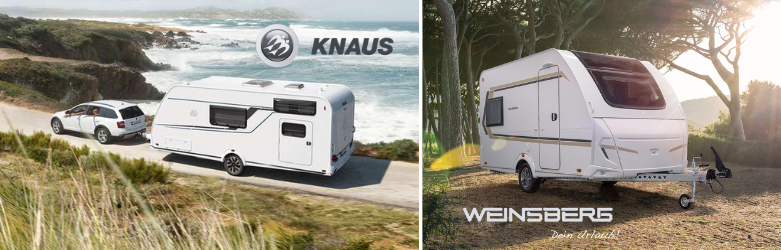 Caravanes Knaus et Weinsberg