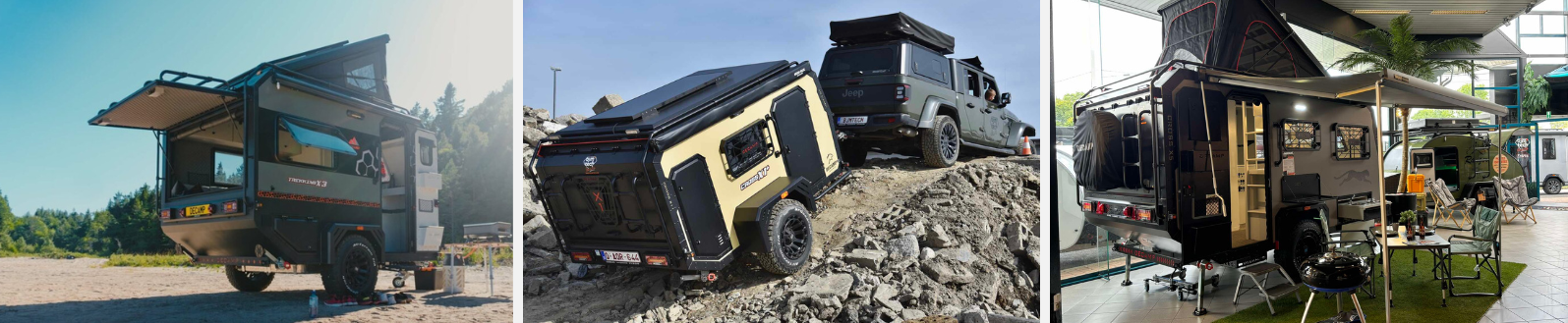 Caravanes offroad off road tout terrain tous terrains