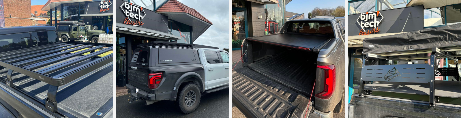 Hardtops pick-up benne rack smartcap tessera rollcover