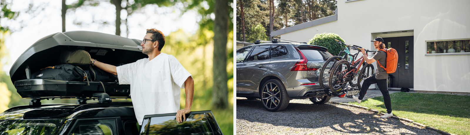 Location coffre de toit et porte-vélos THULE chez BJM’TECH LOISIRS