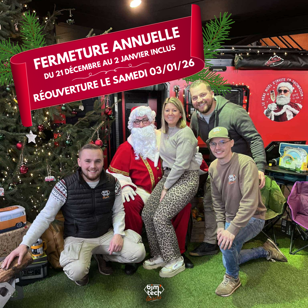 Fermeture hiver 2025 - BJM'Tech Loisirs