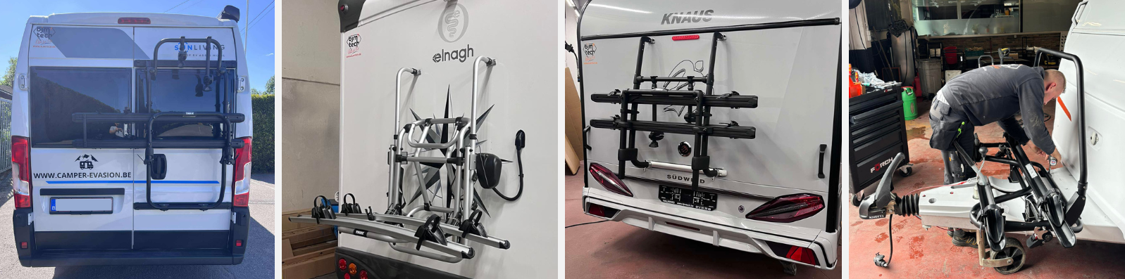 porte-vélos bike rack caravane motorhome camping car fourgon
