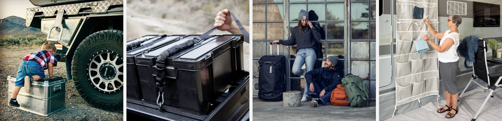 rangement organisation malle sac voyage camping storage box organization organisateur