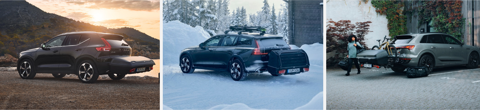 Coffres sur attelage Thule Arcos Onto 2 Santu