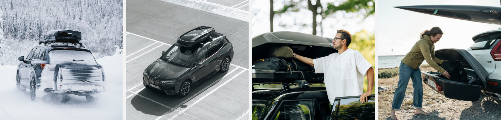 Coffres de transport Thule – coffres de toit et coffres sur attelage